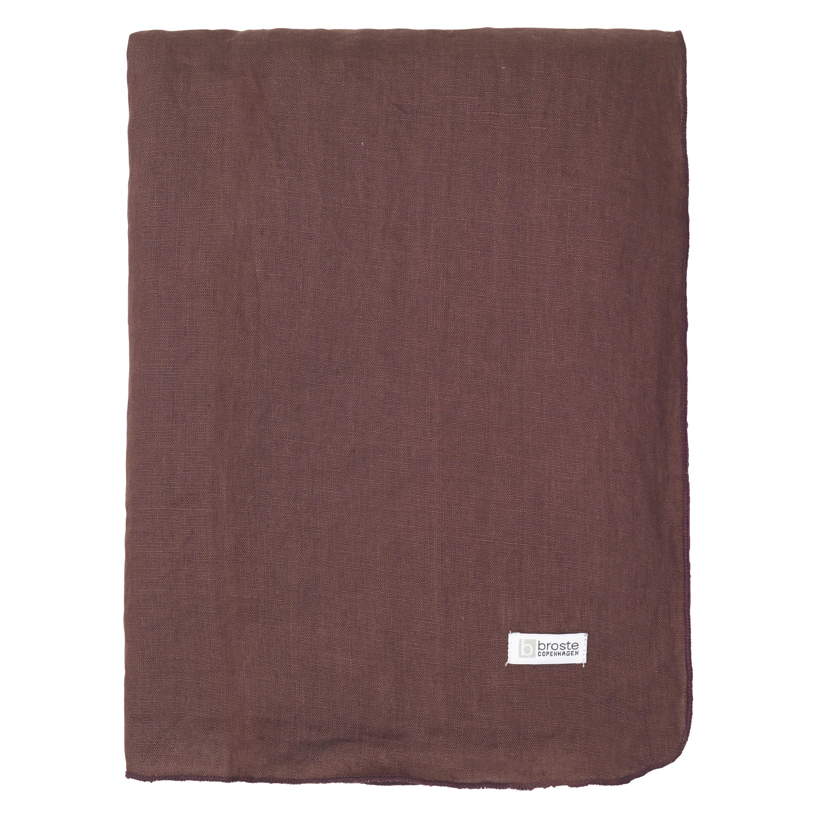 Gracie Tablecloth, Aubergine