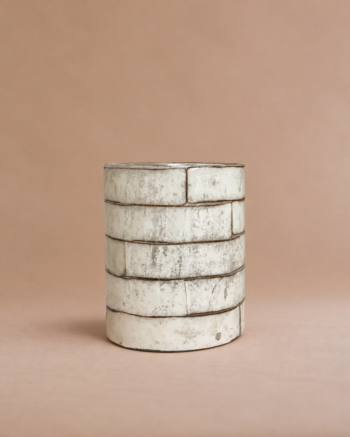 Droneri Tea Light Whitewash Small