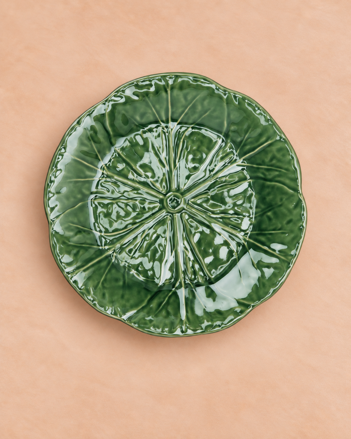 Cabbage Breakfast Plate, Green